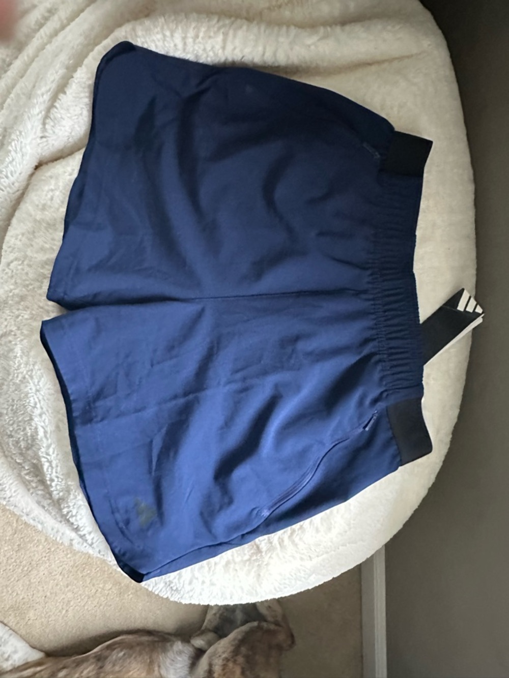 NWT Adidas Men’s Navy Athletic Running Axis med 5’ Shorts! Brand new!